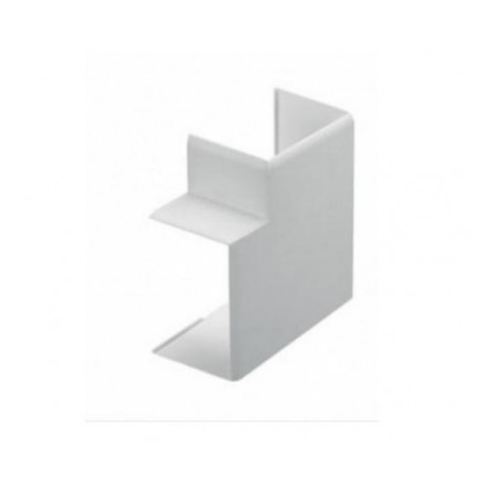 Angolo piano x canale 40x25mm dlp bianco