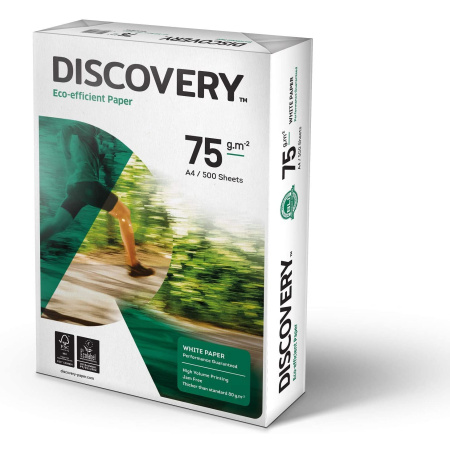 Discovery Bianco Carta Per fotocopie A4 75 g/mq, 500 fogli