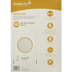 Busta Imbottita Sealed Air 195799 a Bolle d'Aria 180x260mm