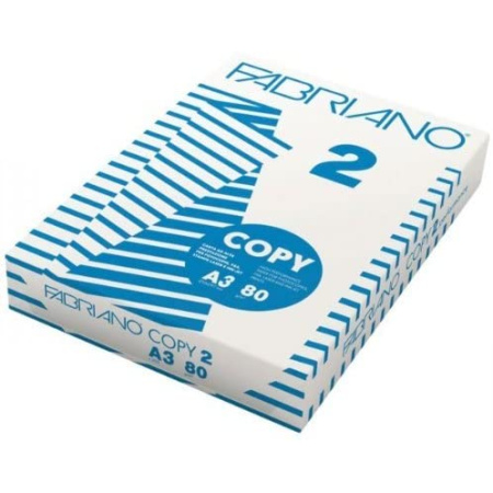 CARTA A3 FABR COPY2 80 gr. RISMA 500 FG