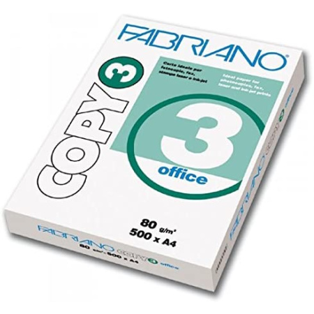 CARTA A3 FABR COPY3 80 gr. RISMA 500 FG