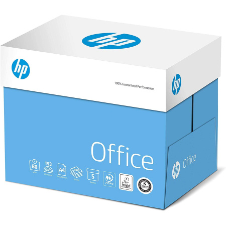 Carta HP Office Paper A4 80g/m² 210x297mm Confezione da 5 Risme