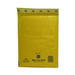 Sealair Mlg H/5 Buste Postale Imbottite, Giallo, 270X360 mm, 50 Pezzi
