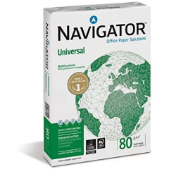 Carta Navigator Universal, A3, 80 G/Mq, Confezione da 5 Risme